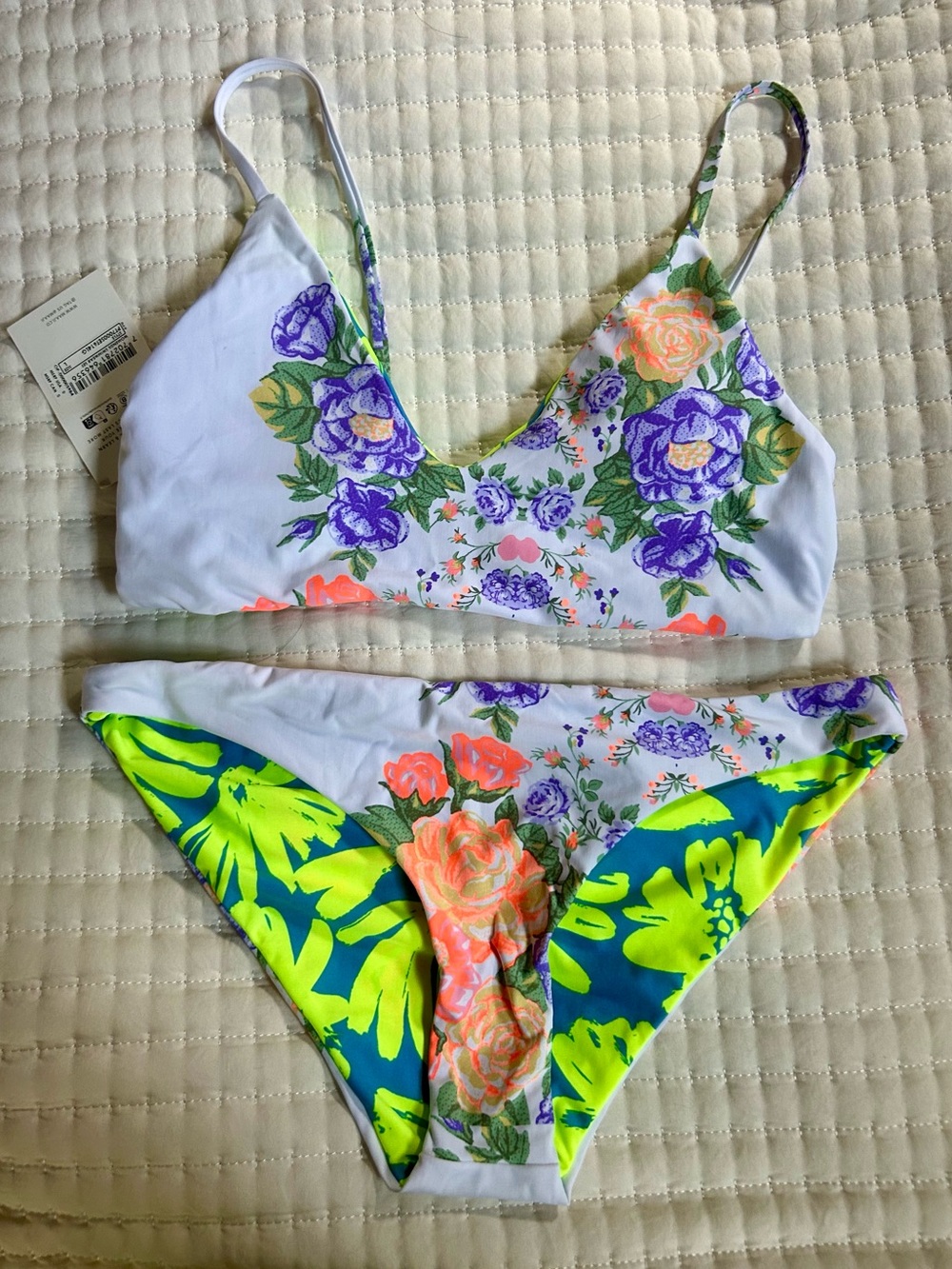 Maaji Reversible Bikini Set - Liberty Top and Sublimity Bottom